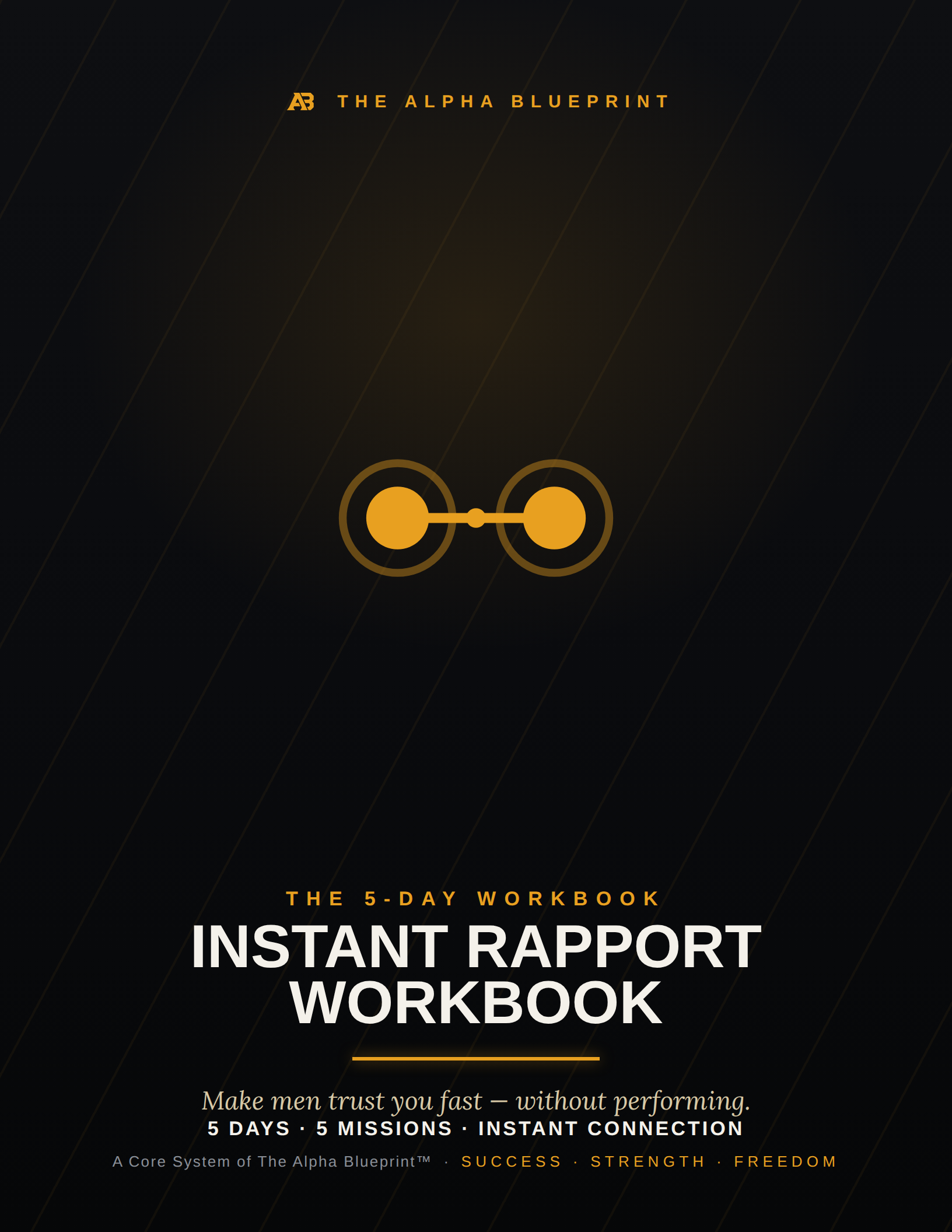 Instant Rapport Workbook cover
