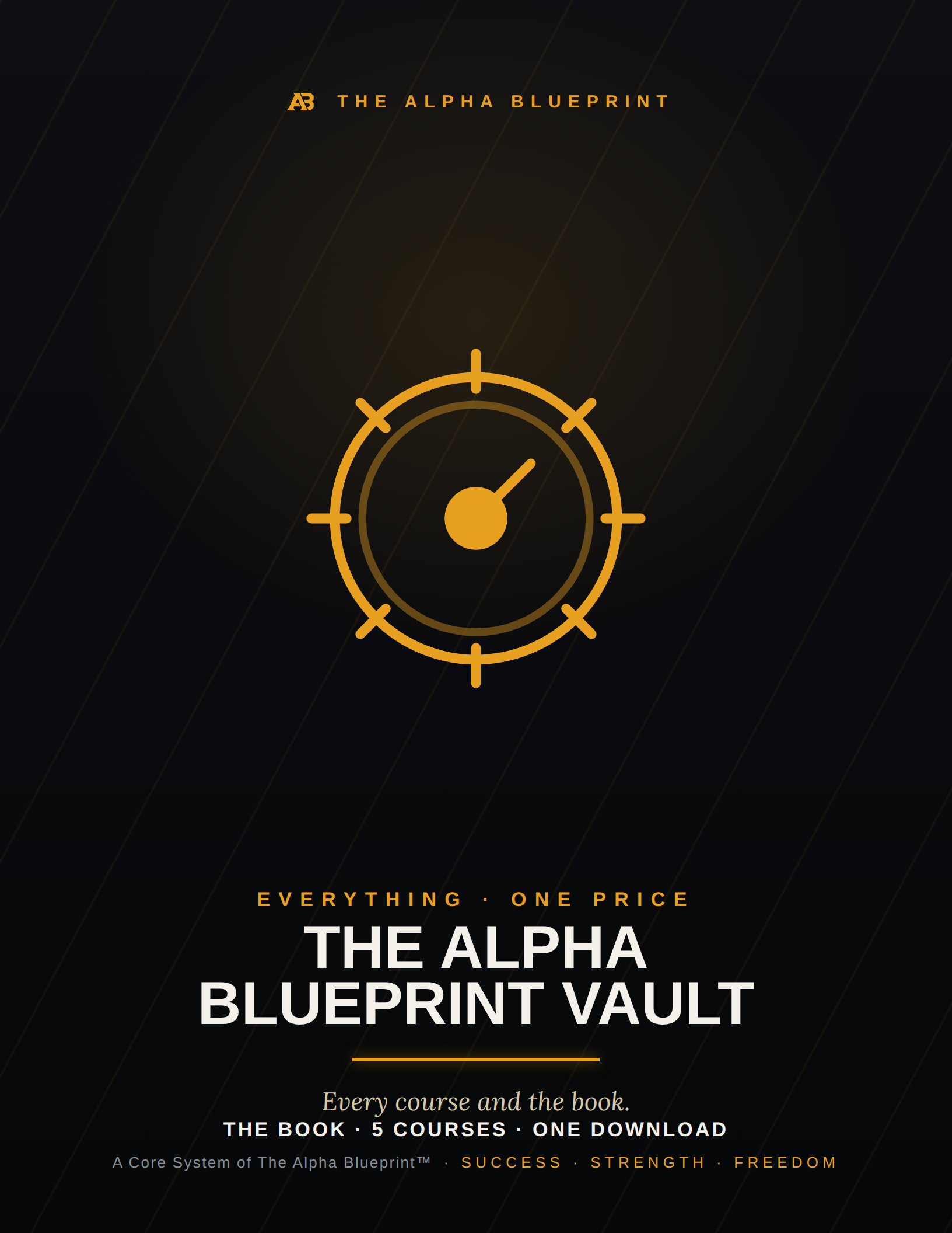 The Alpha Blueprint Vault cover